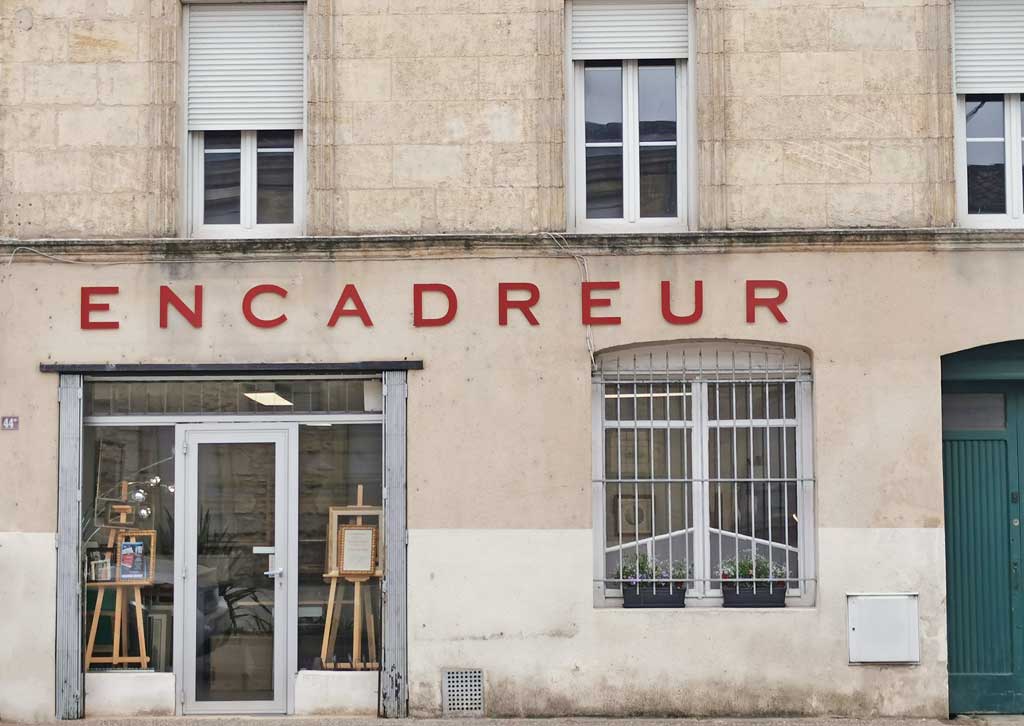 Encadrement L'Embellie (Caudrot)