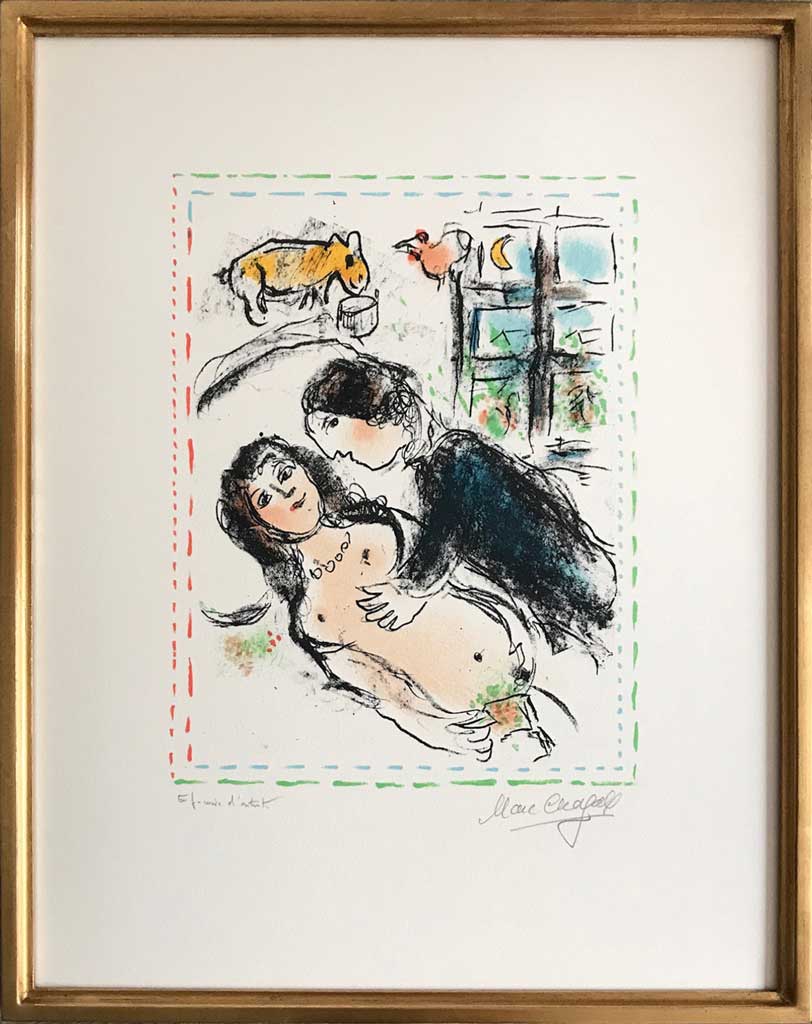 Or dos noir (oeuvre de Marc Chagall)