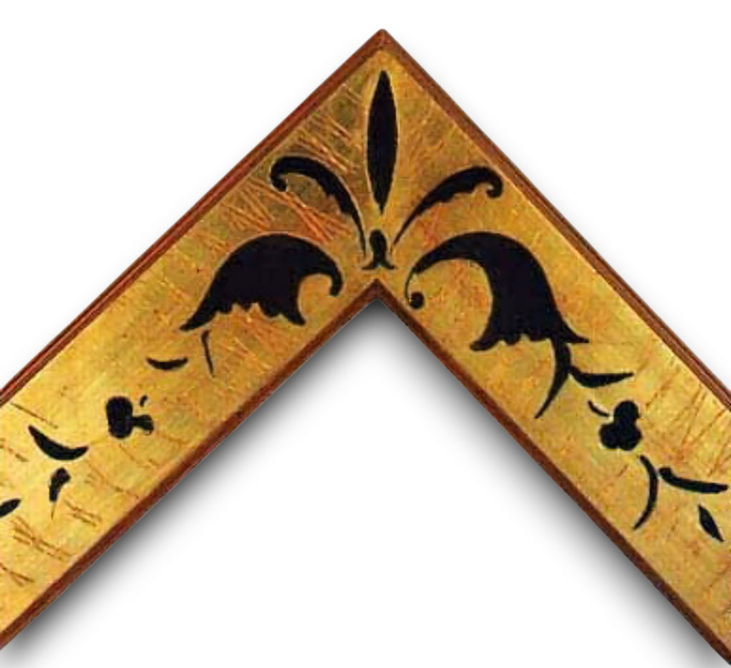 Naxos 150 Florentin or motifs noirs