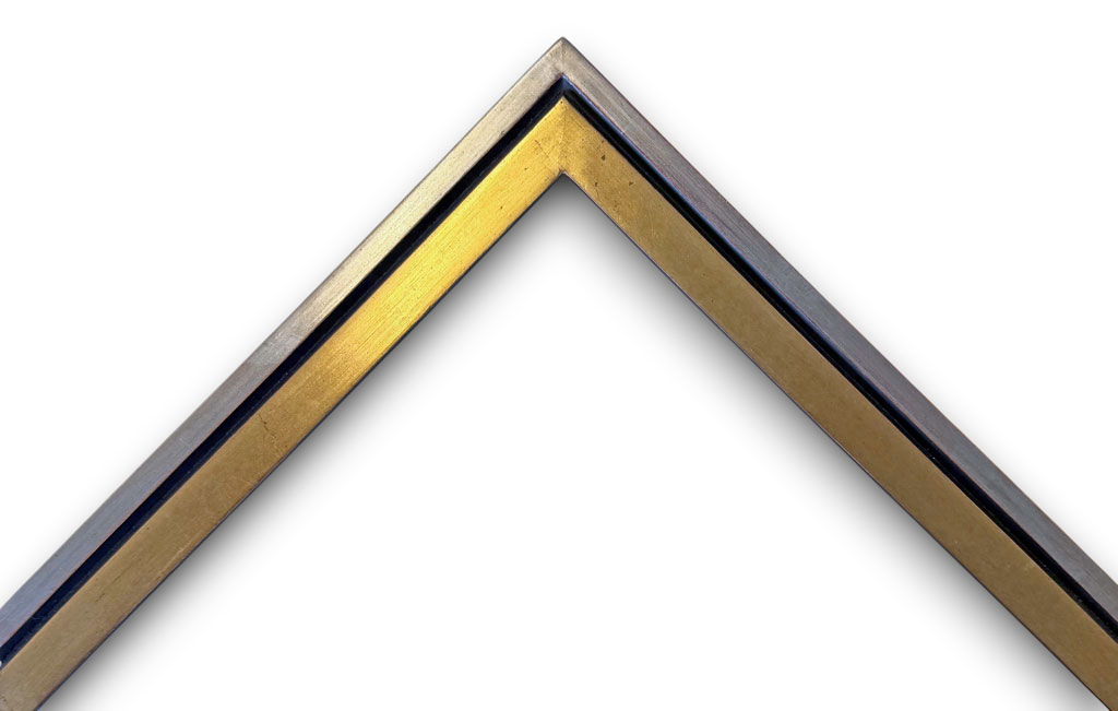 Arcobaleno 35, Bimétal devant or creux couleur