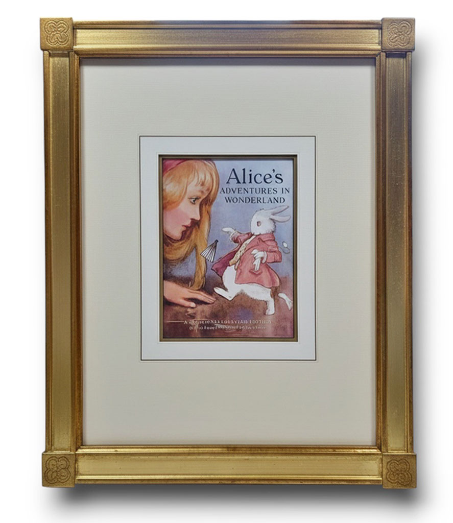 Eubée Rosace or mat et bruni