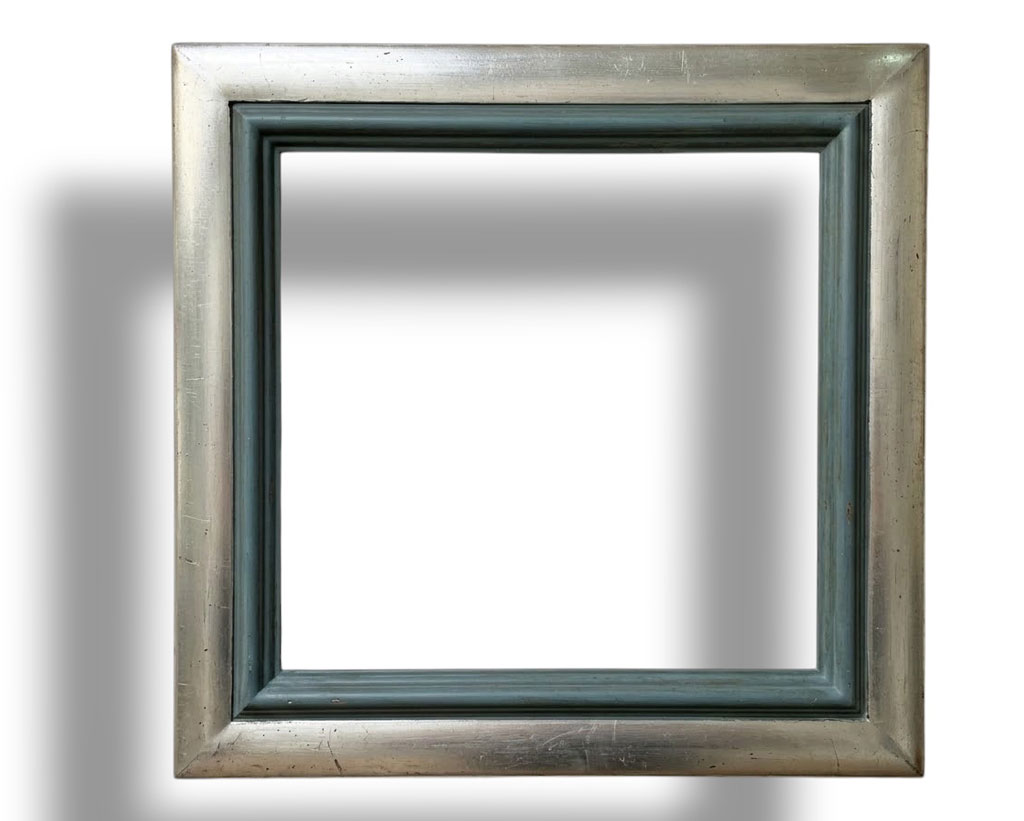 Troubet Argent boudin vieux bleu