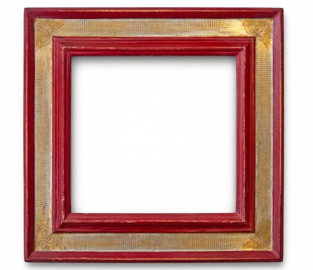 Agra L: 73 - H: 35 Strié vermeil filets couleur