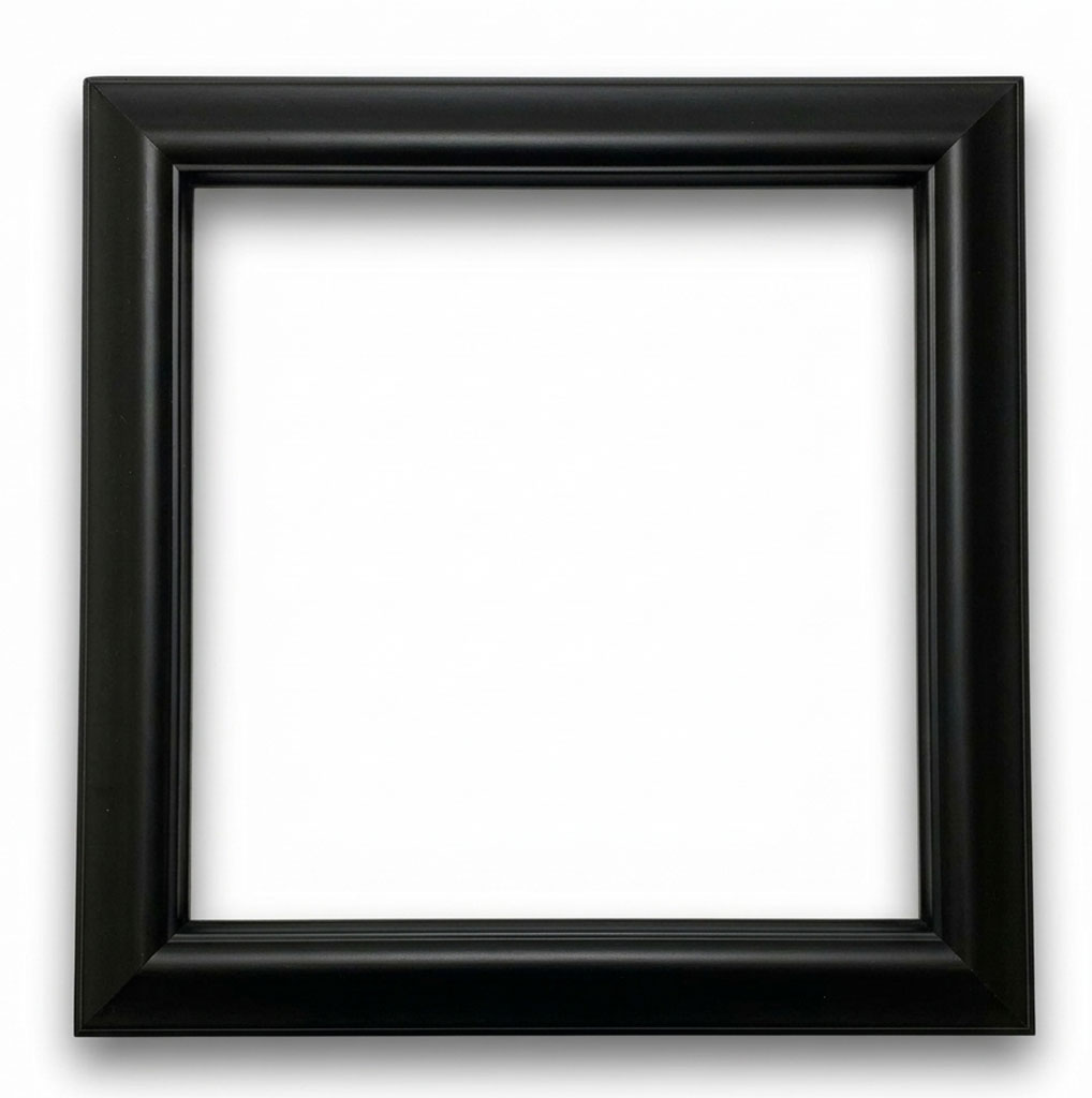 Aphro L : 30 mm / H : 25 mm Hêtre satiné noir